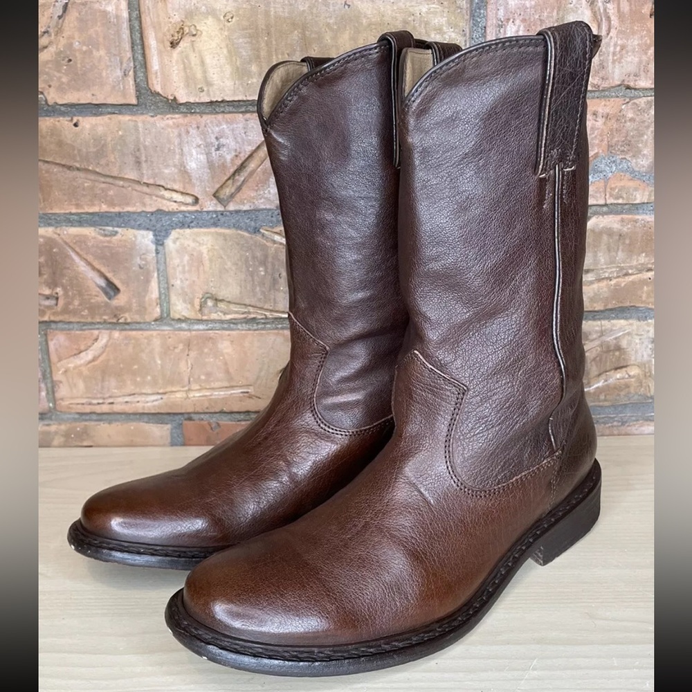 Frye Marco Roper Boots Mens  Dark Brown Leather Style 87982 Size 7D